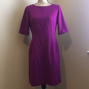 Tahari purple dress
